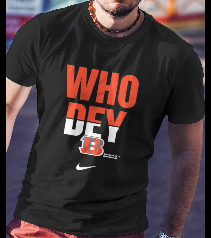 Cincinnati Bengals Who Dey T-Shirt