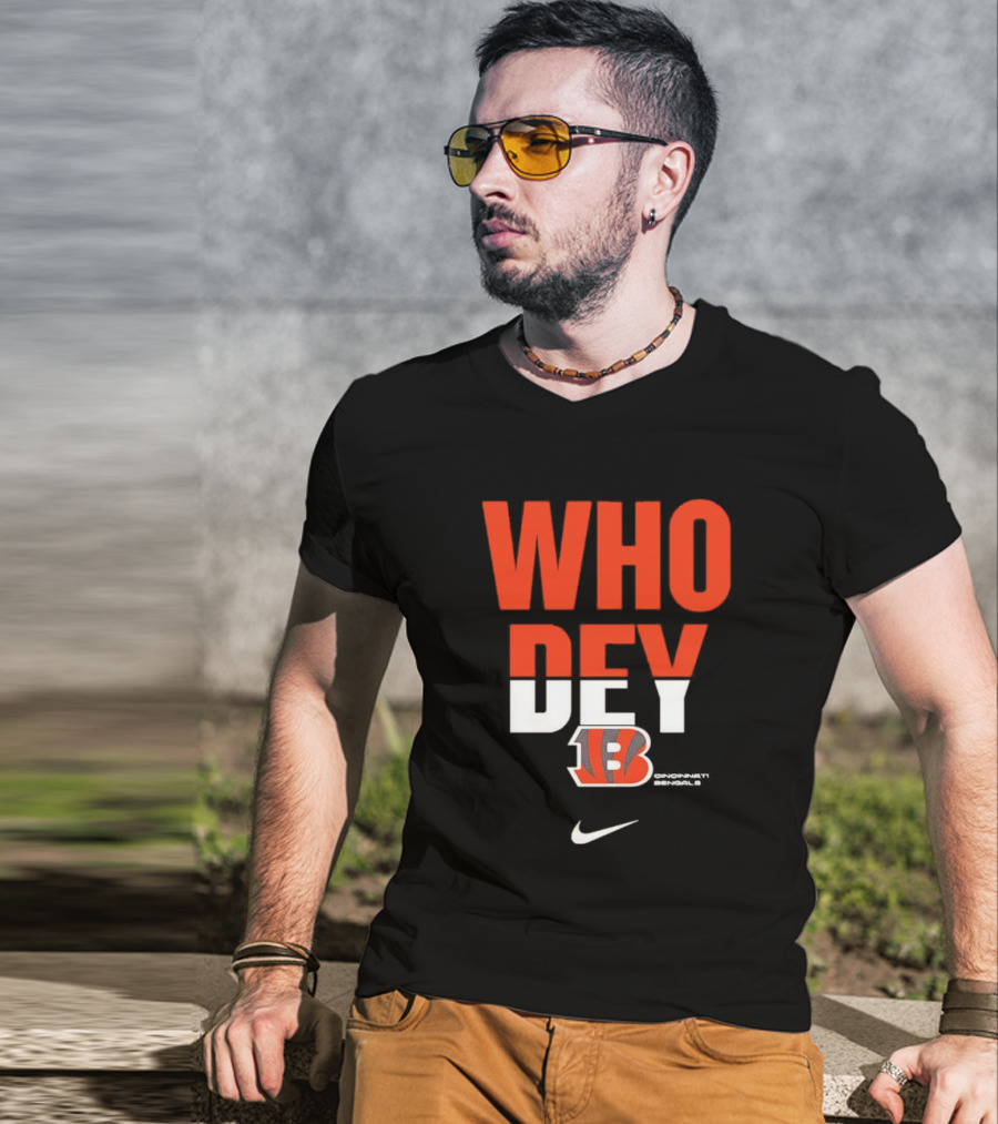 Cincinnati Bengals Who Dey T-Shirt