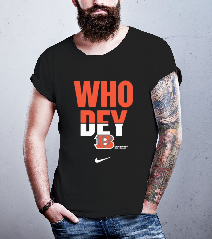 Cincinnati Bengals Who Dey T-Shirt