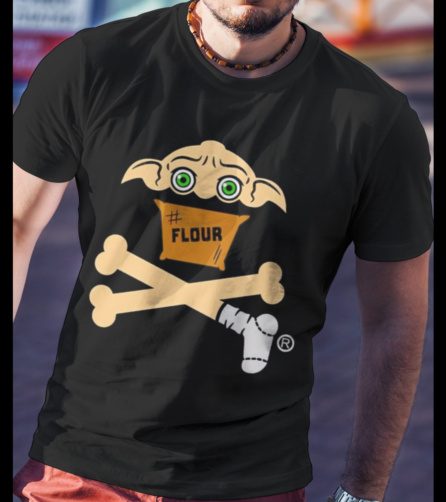 Kitchen Elf Crossbones Preorder Flour Iconic T-Shirt