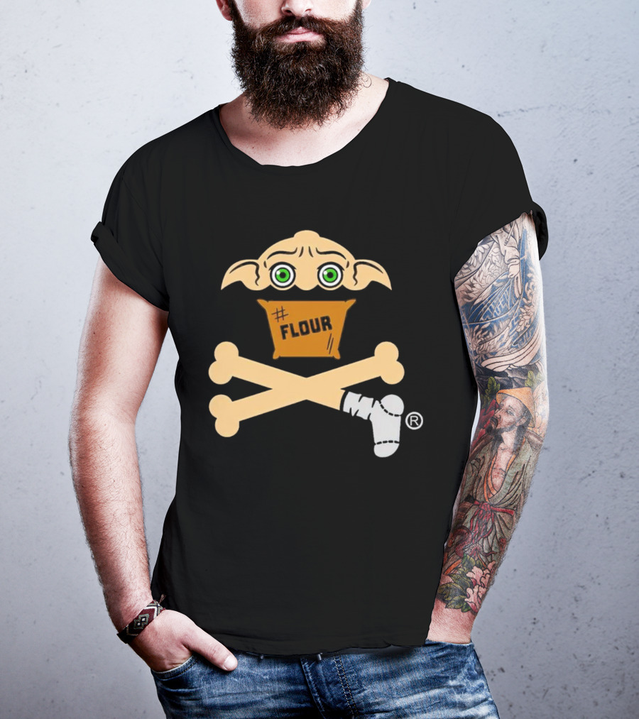Kitchen Elf Crossbones Preorder Flour Iconic T-Shirt