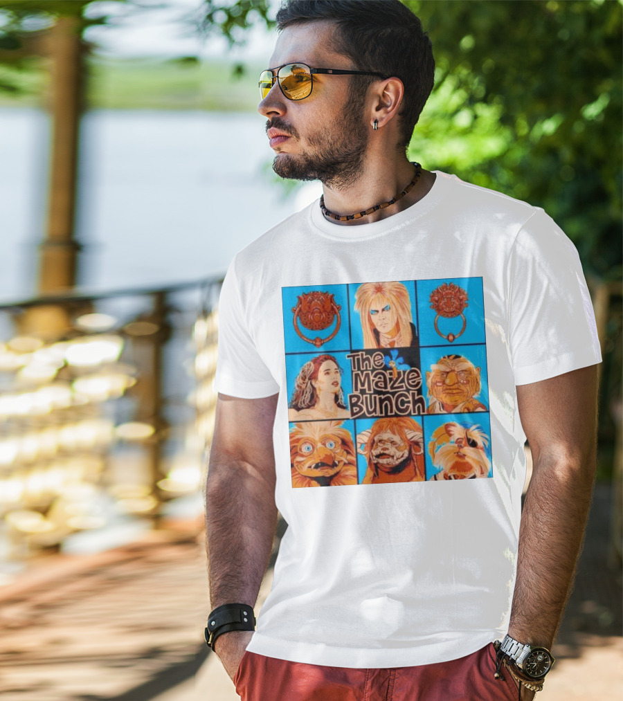 The Maze Bunch Labyrinth Tribute Icons T-Shirt