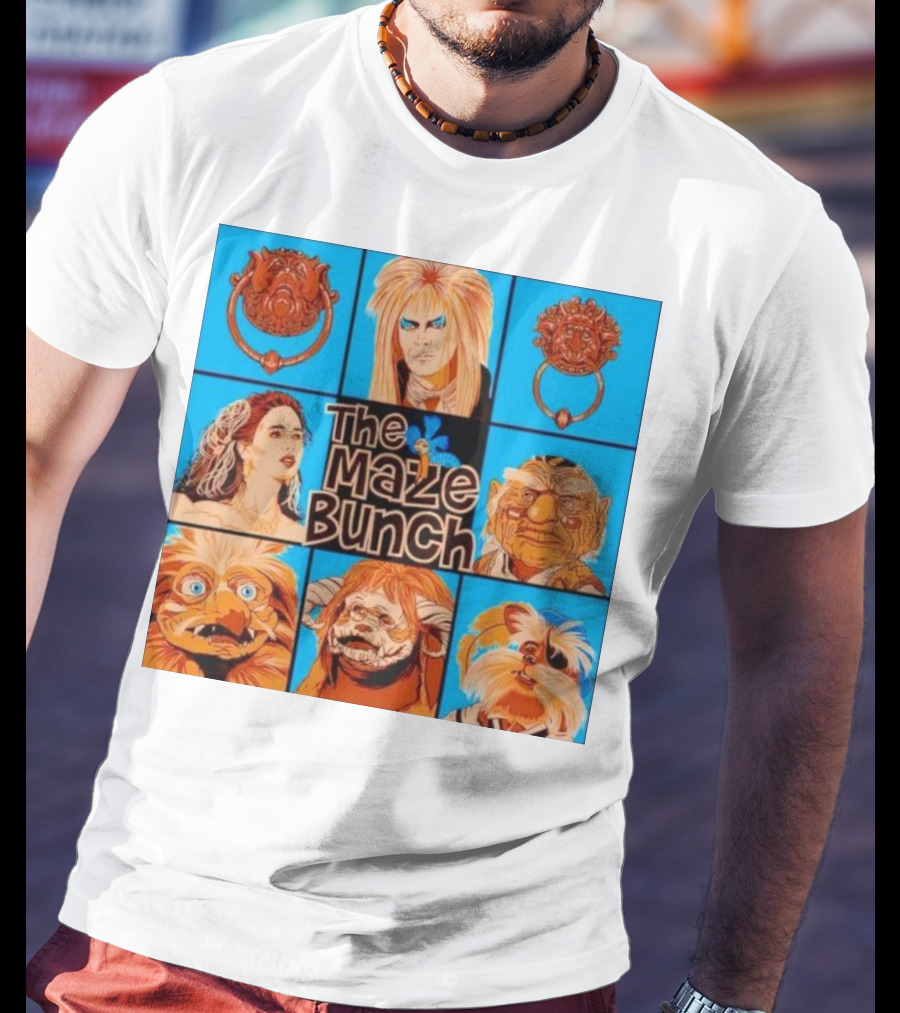 The Maze Bunch Labyrinth Tribute Icons T-Shirt