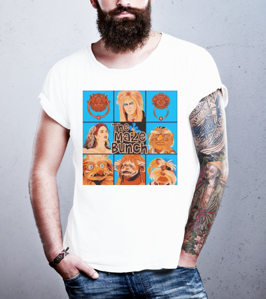 The Maze Bunch Labyrinth Tribute Icons T-Shirt