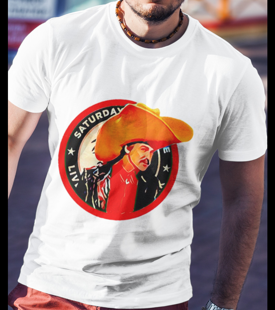 Turd Ferguson Saturday Live Big Hat Circle T-Shirt