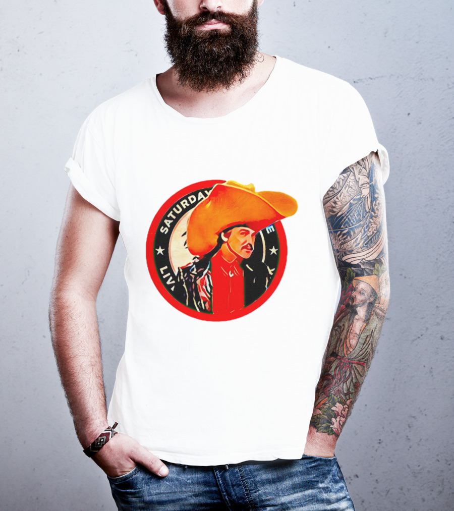 Turd Ferguson Saturday Live Big Hat Circle T-Shirt