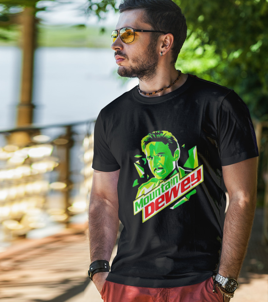 Mountain Dewey Riley Retro Green T-Shirt