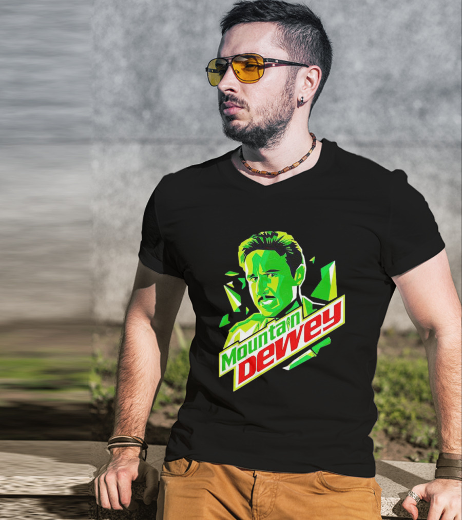 Mountain Dewey Riley Retro Green T-Shirt