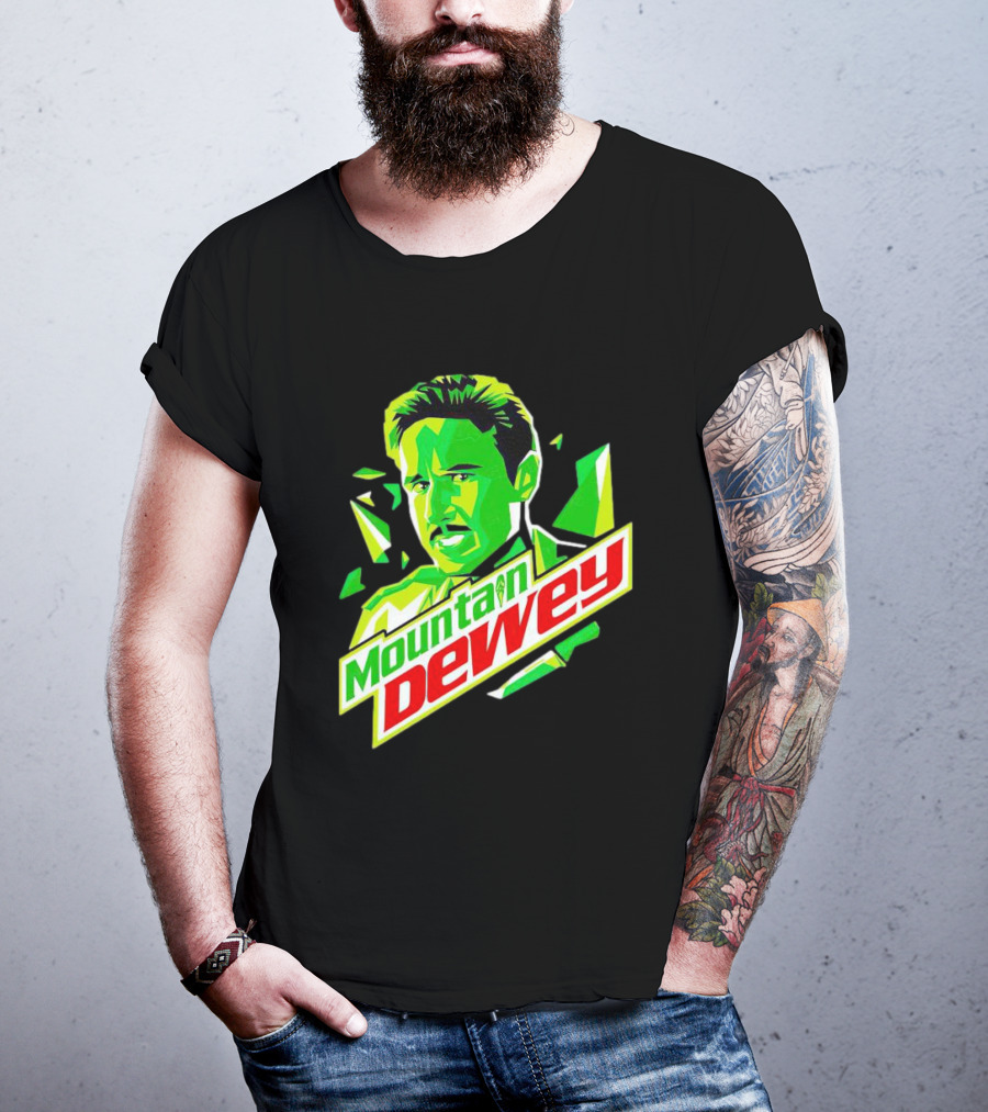 Mountain Dewey Riley Retro Green T-Shirt