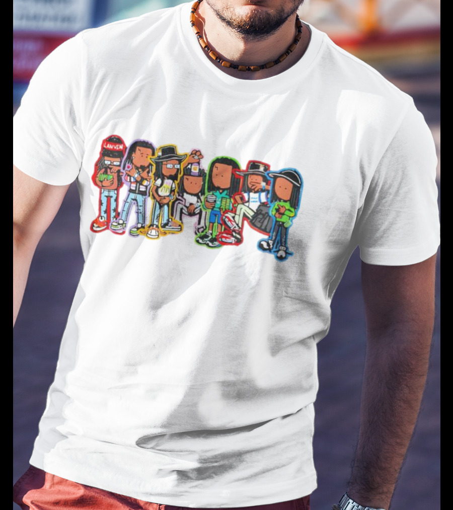 Flawless Like Me Cartoon Characters Street Fashion Lanvin T-Shirt