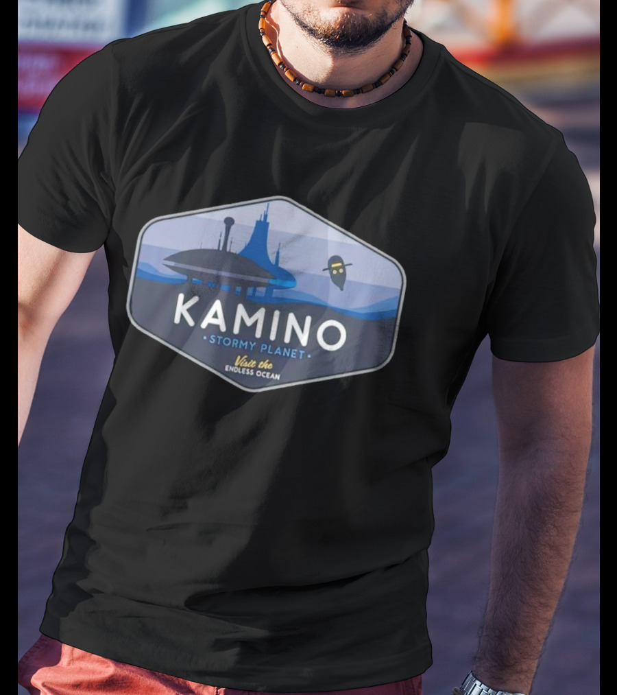 Kamino Stormy Planet Visit The Endless Ocean T-Shirt