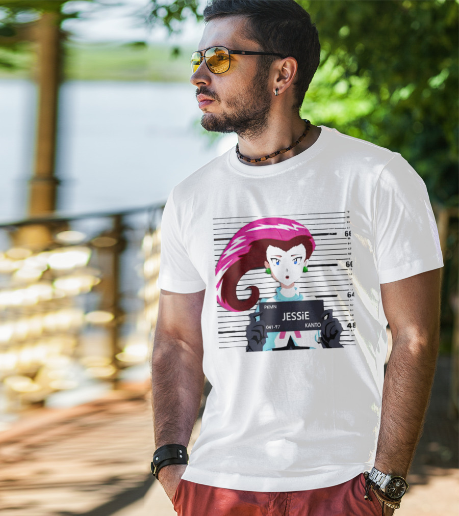 Pokemon Jessie Mugshot T-Shirt