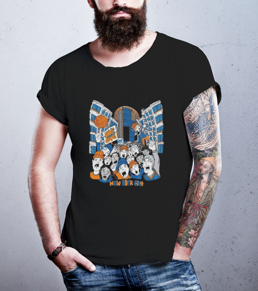 New York City Basketball NYC Knicks Fans Bing Bong T-Shirt