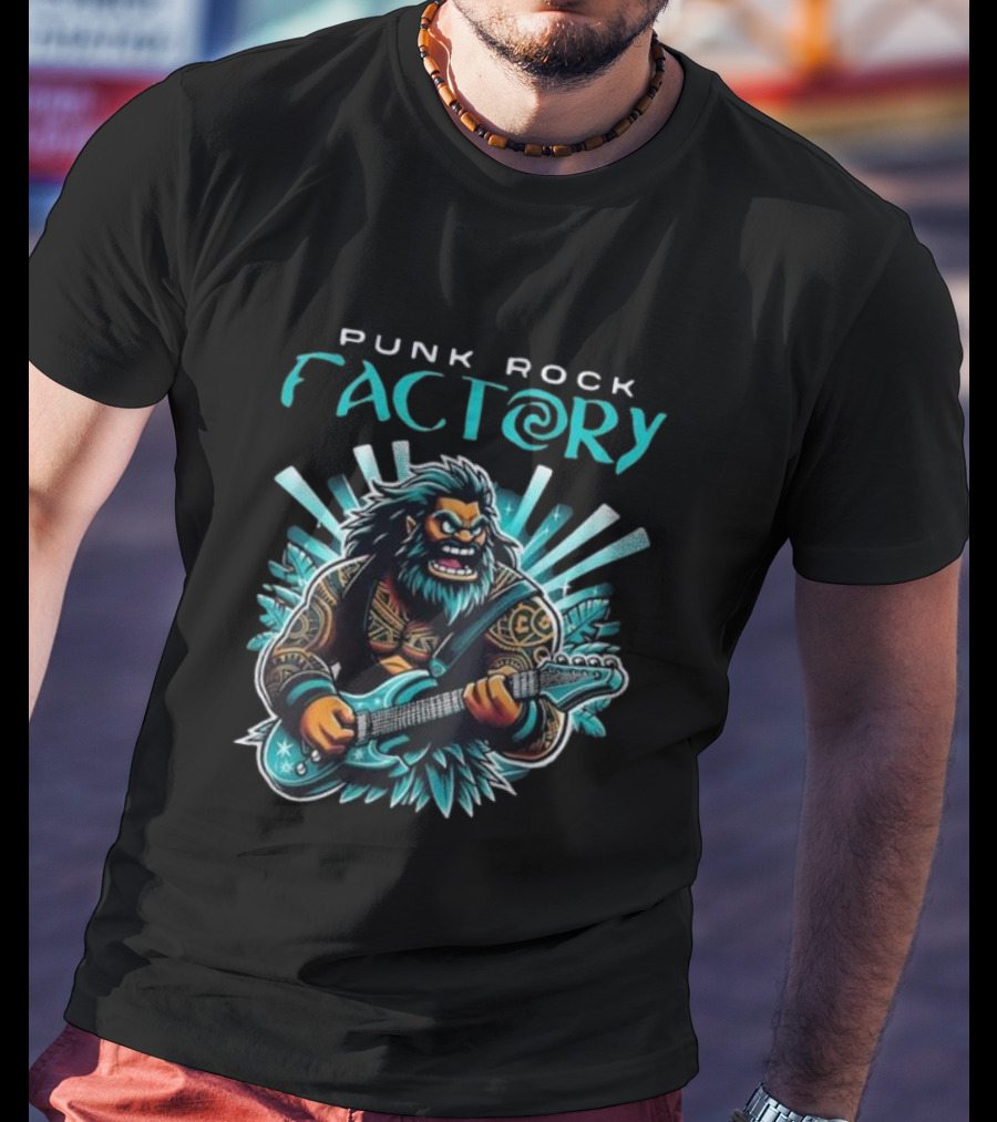 Punk Rock Factory Yeti Guitarist T-Shirt