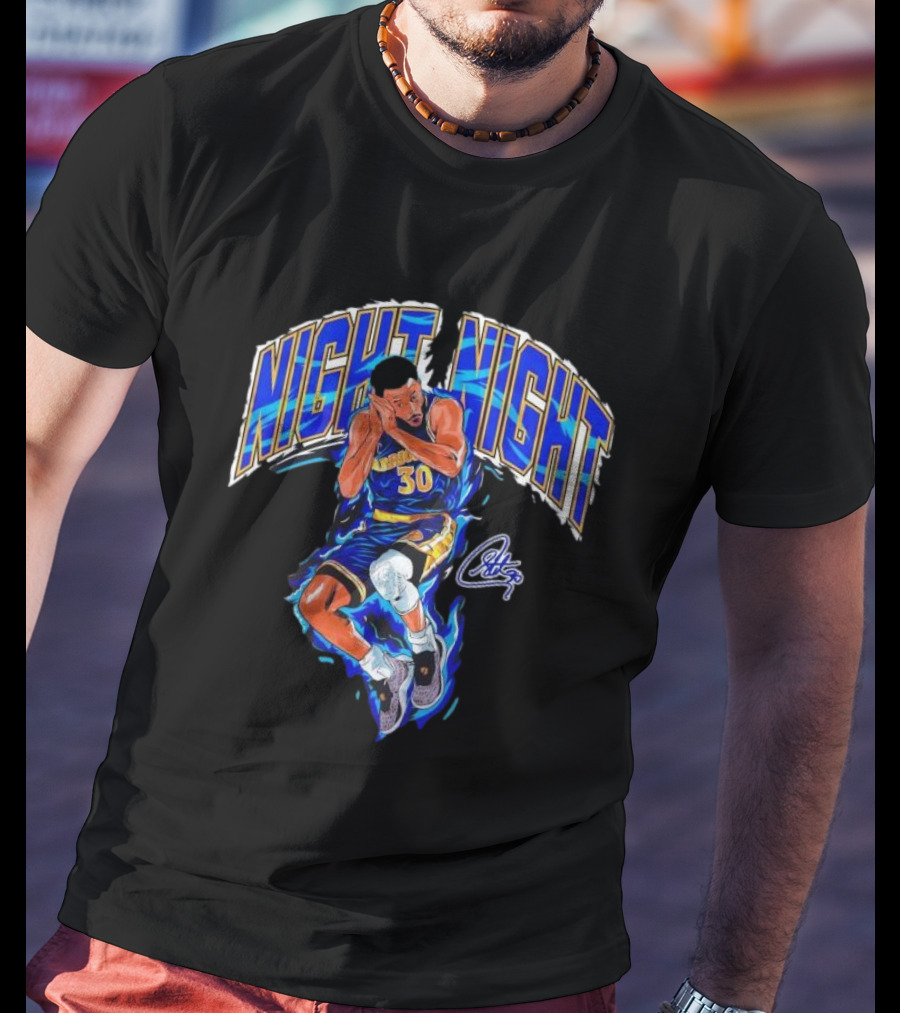 Night Night Steph Curry Golden State Warriors T-Shirt
