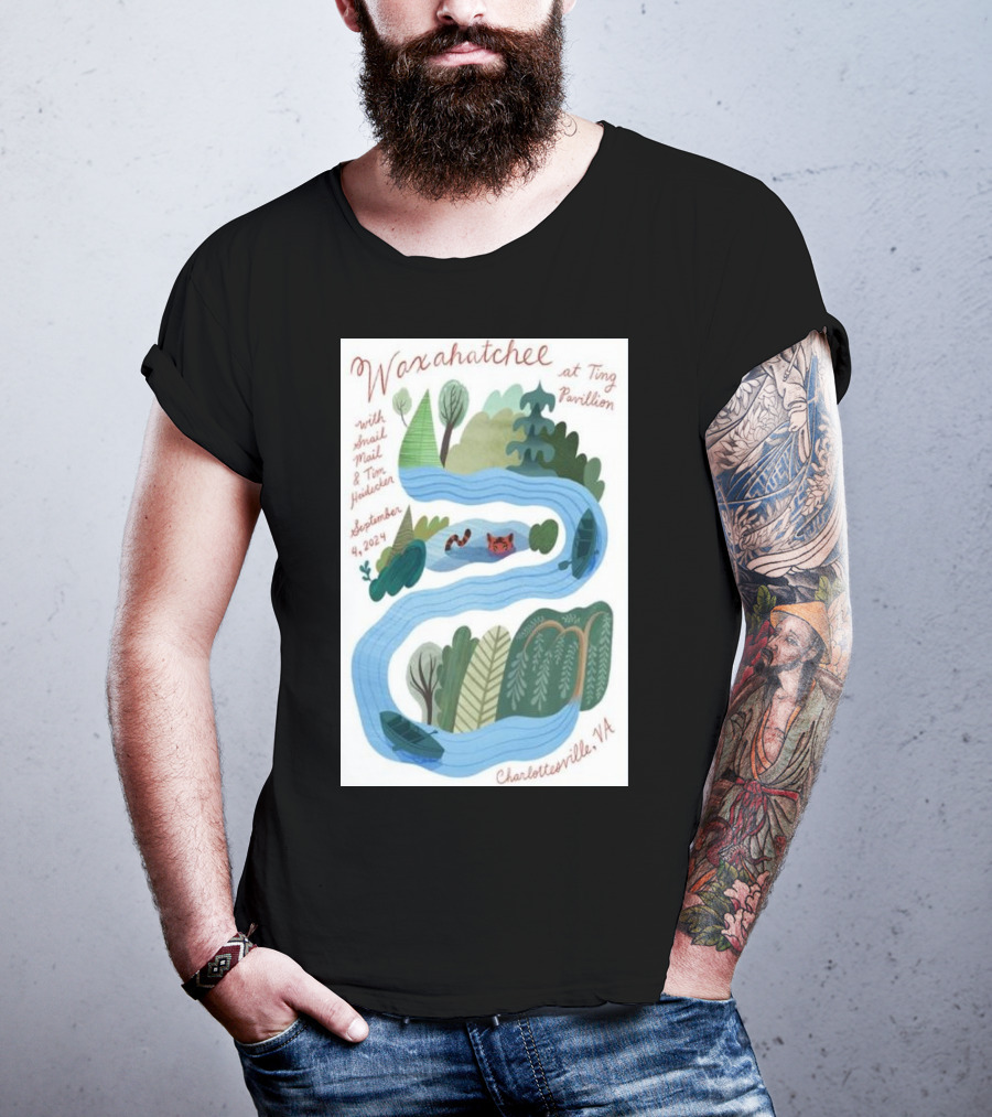 Waxahatchee At Ting Pavilion With Snail Mail And MJ Lenderman Charlottesville VA September 8 T-Shirt