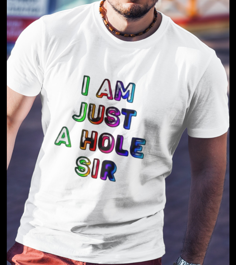I Am Just A Hole Sir T-Shirt