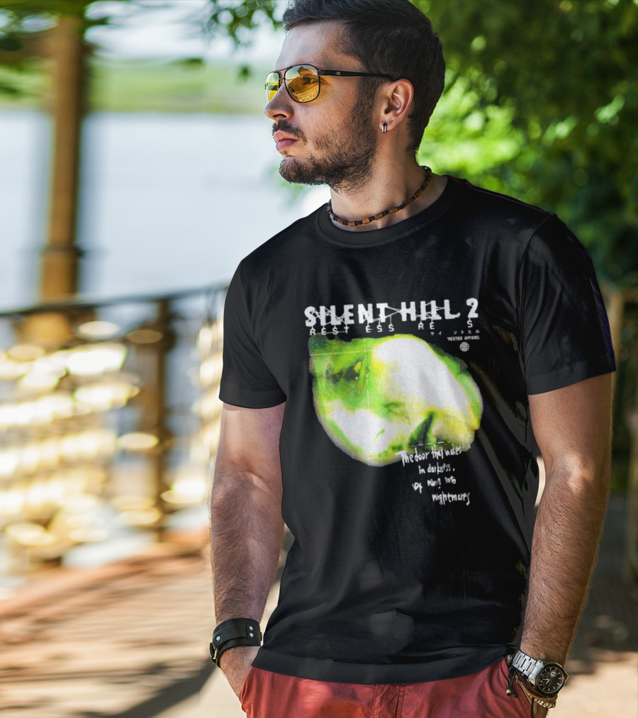 Silent Hill 2 Restless Dreams The Door That Wakes In Darkness Opens Into Nightmares T-Shirt