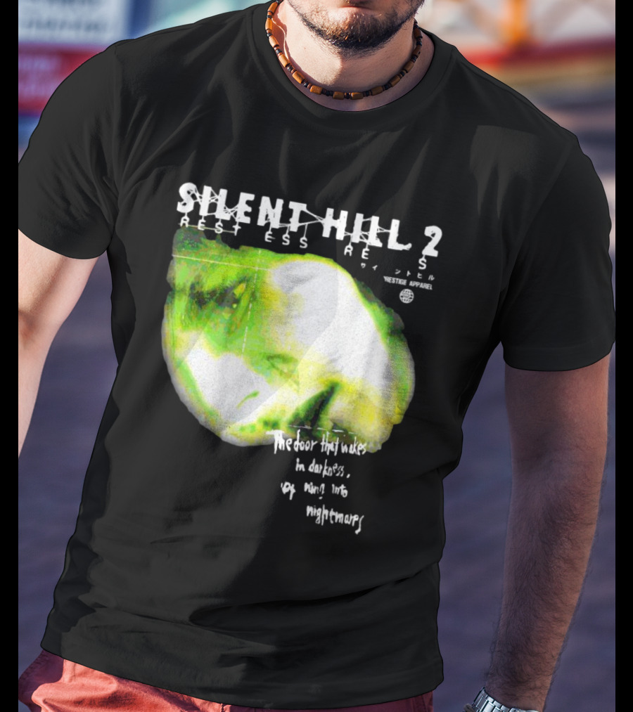 Silent Hill 2 Restless Dreams The Door That Wakes In Darkness Opens Into Nightmares T-Shirt