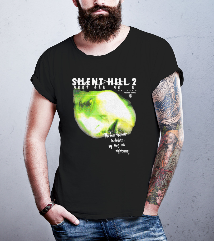 Silent Hill 2 Restless Dreams The Door That Wakes In Darkness Opens Into Nightmares T-Shirt