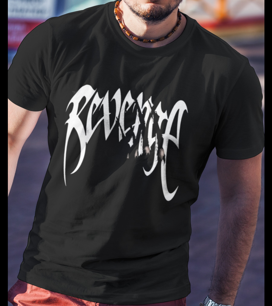 Revenge Distorted Arch Logo Gothic T-Shirt