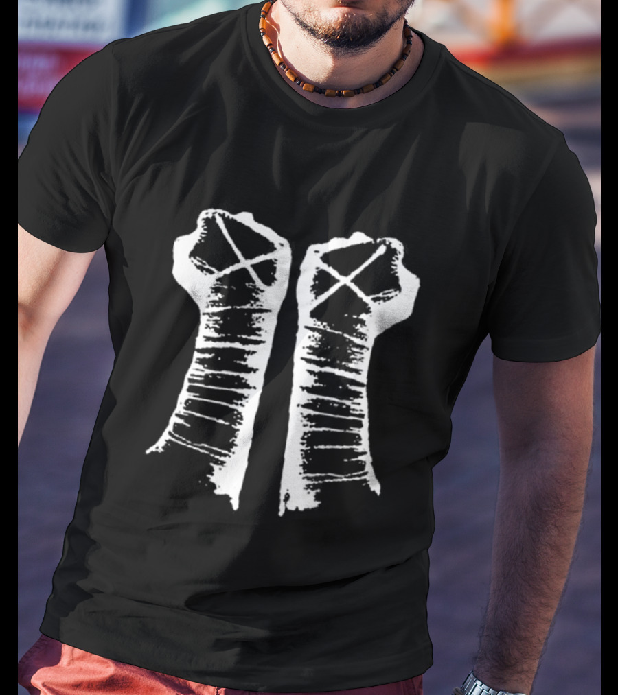 CM Punk Straight Edge X Fists T-Shirt