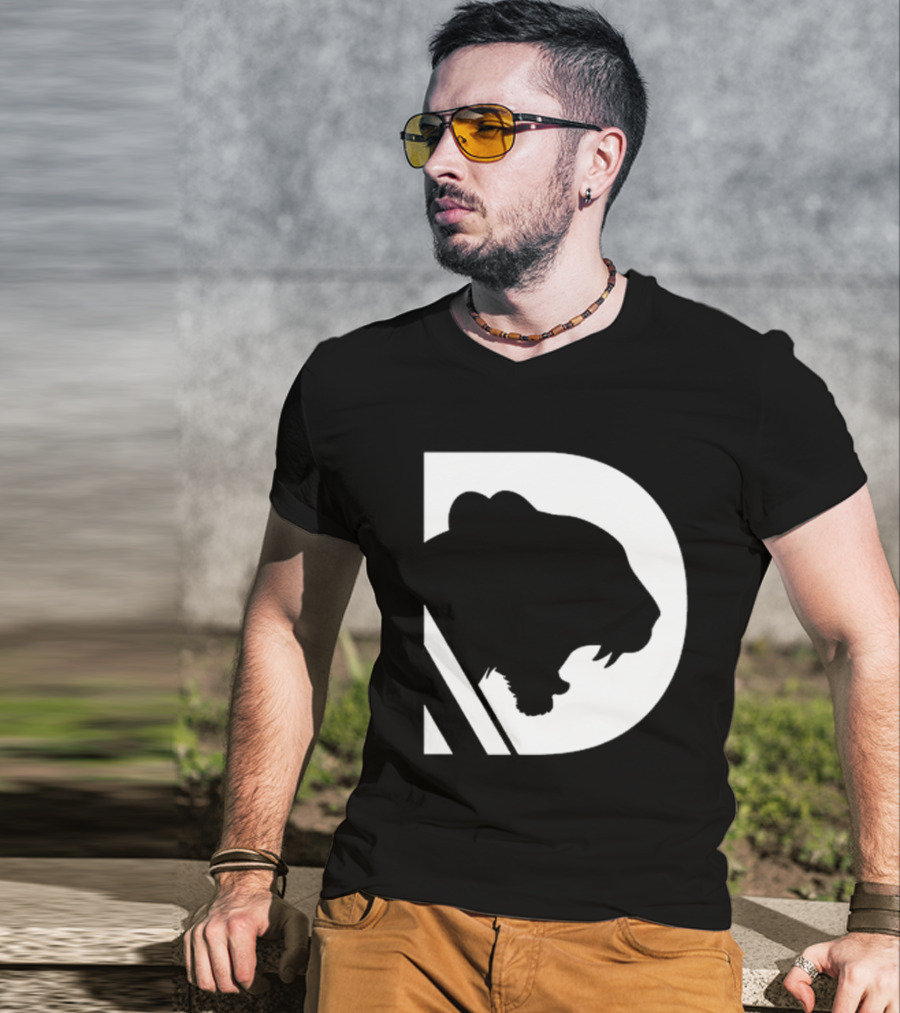 Florida Democrats Panther Logo With Letter D John Fetterman T-Shirt