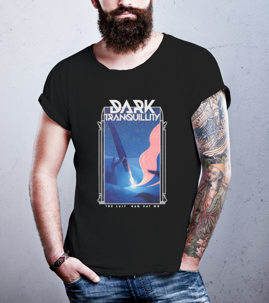 Dark Tranquillity The Last Imagination Cosmic Journey In Night Sky T-Shirt