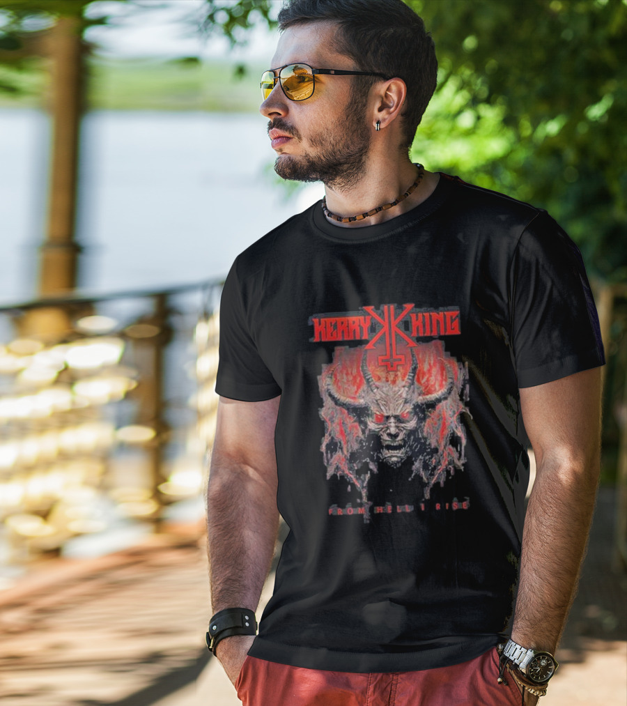 Kerry King From Hell I Rise Demon Head T-Shirt