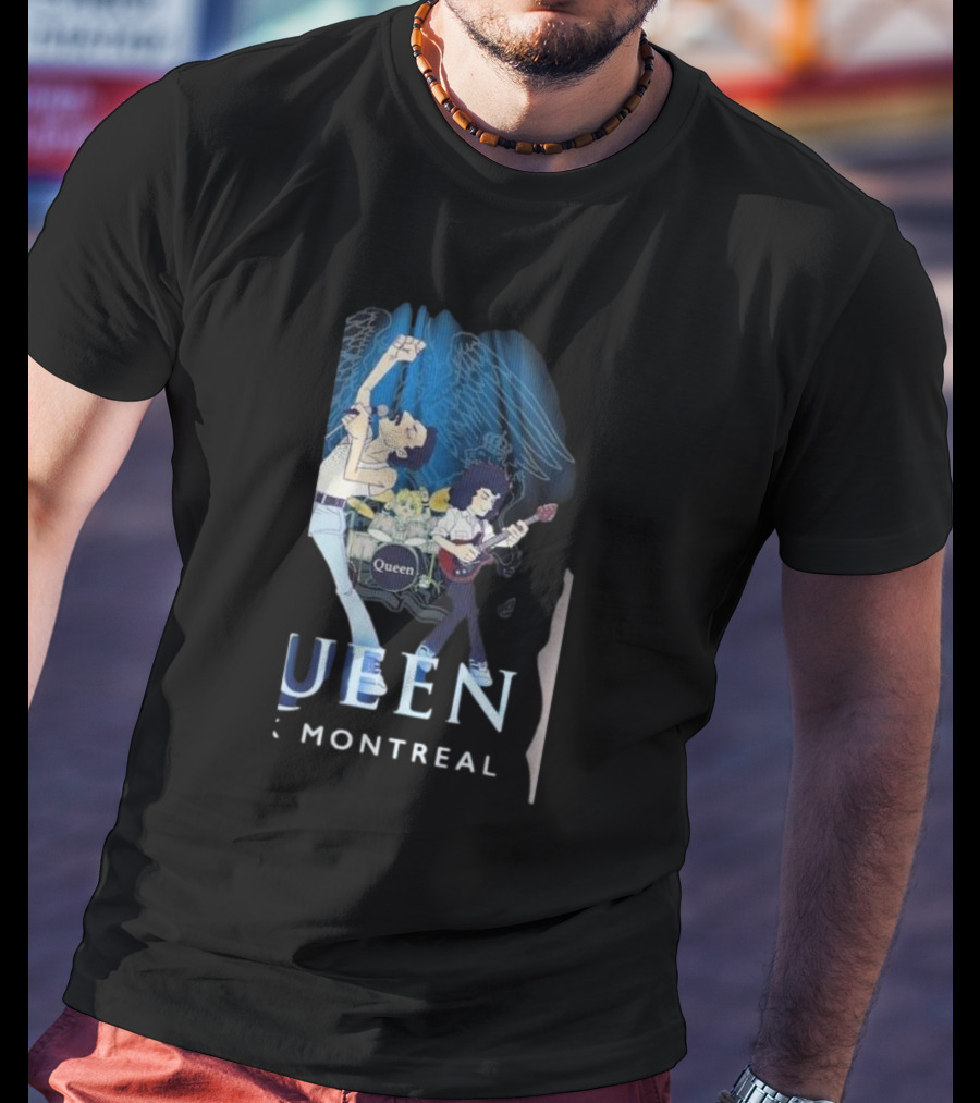 Queen Rock Montreal Animated Concert Scene T-Shirt