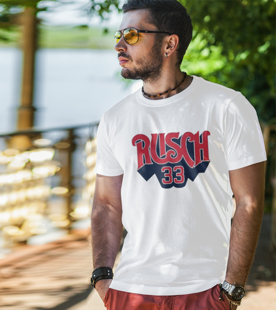 Rusch 33 Glendon Rusch Sports Number T-Shirt