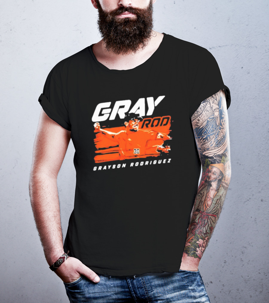 GRAY ROD Grayson Rodriguez Baltimore Orioles Baseball 30 T-Shirt