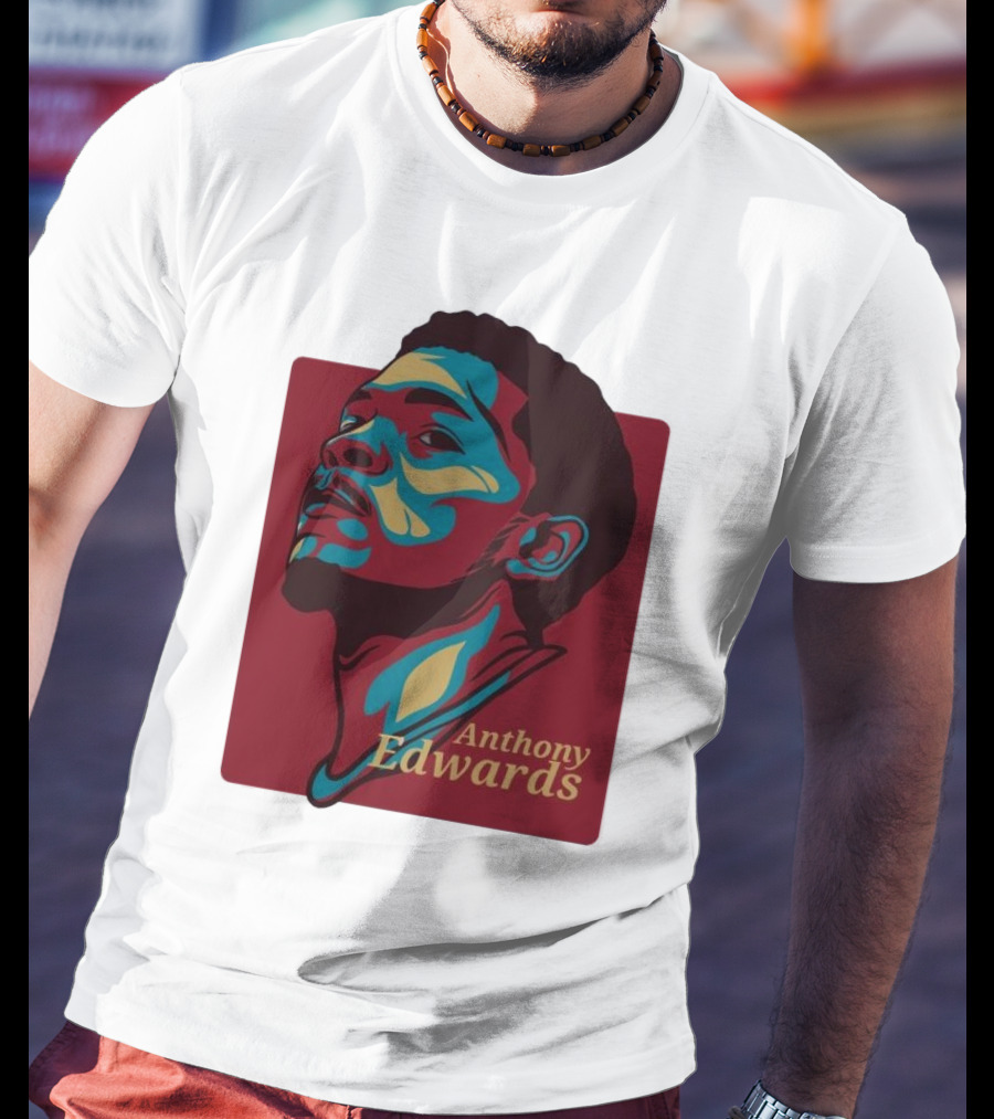 Anthony Edwards NBA Minnesota Timberwolves Basketball Player T-Shirt