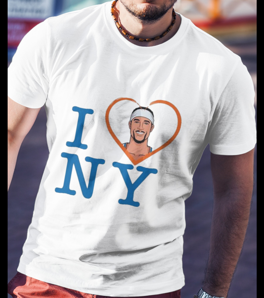 I Heart New York Knicks Basketball Player T-Shirt