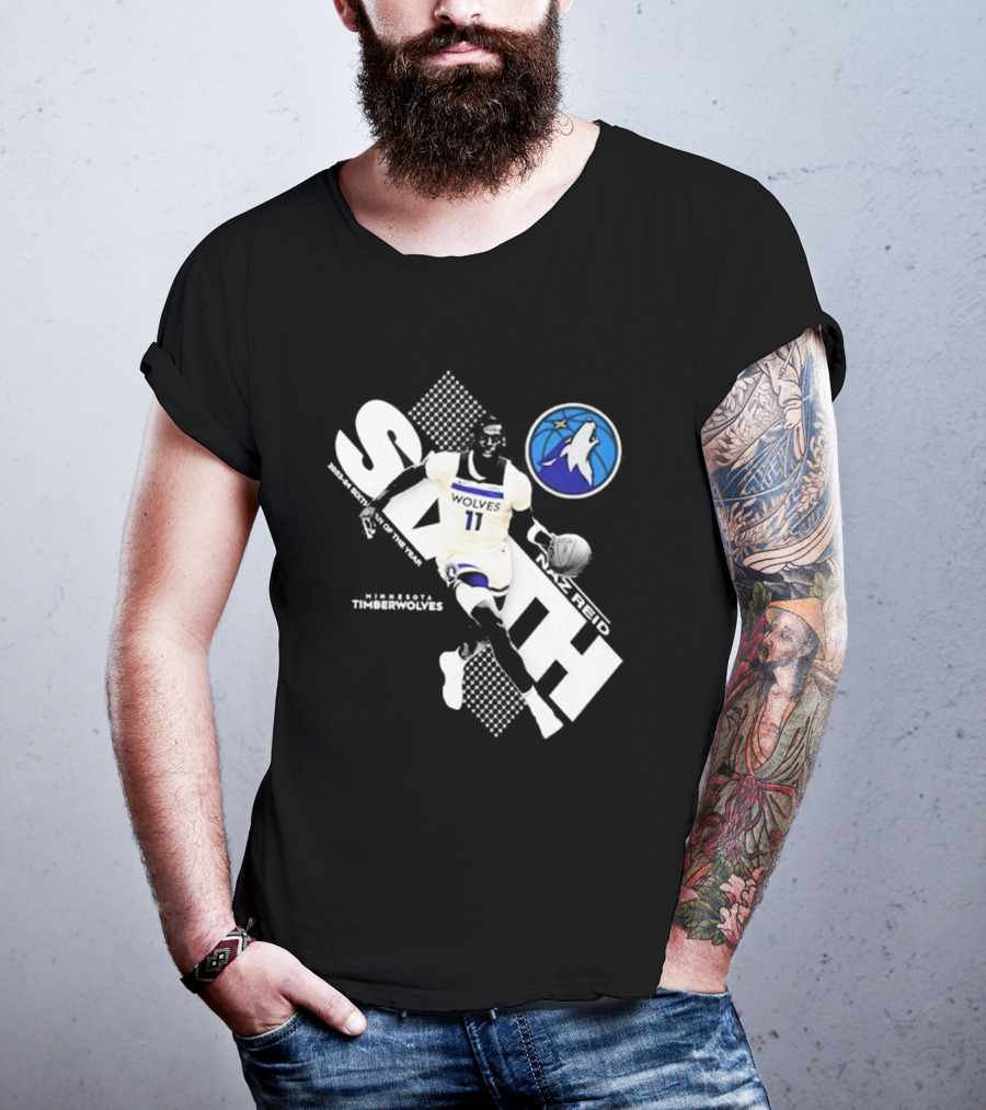 Naz Reid Sixth Man Minnesota Timberwolves Basketball Wolves T-Shirt