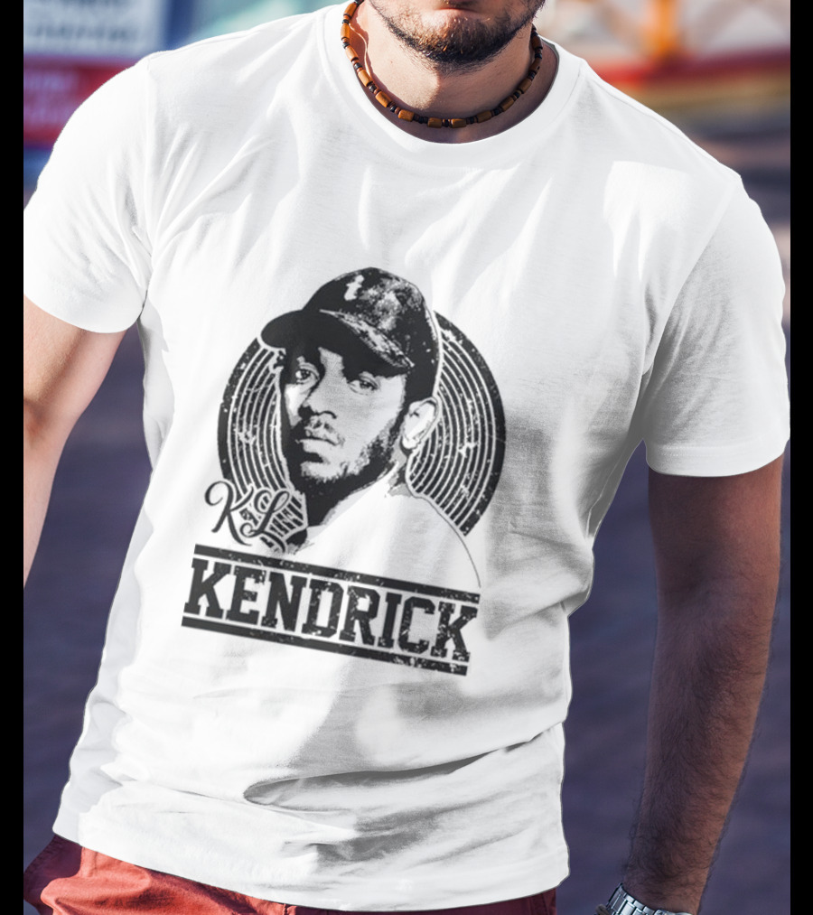 Kendrick Lamar Hip Hop Tribute K.L. Iconic Rapper T-Shirt