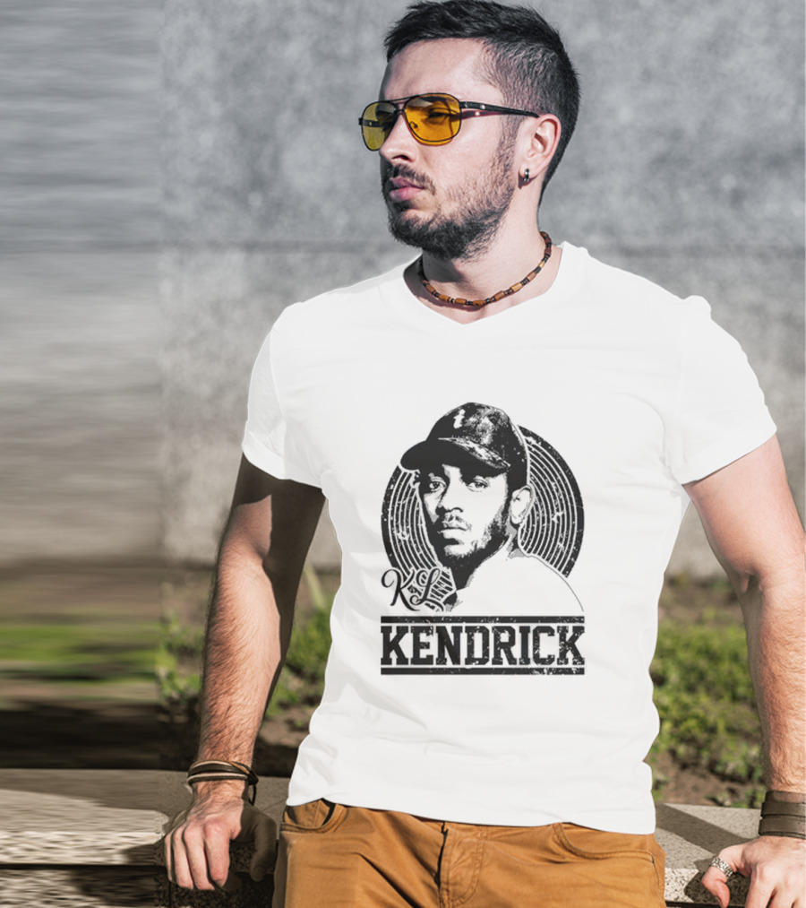 Kendrick Lamar Hip Hop Tribute K.L. Iconic Rapper T-Shirt
