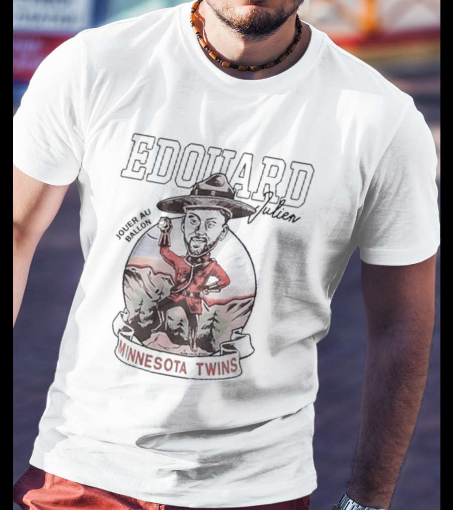 Edouard Julien Jouer Au Ballon Minnesota Twins T-Shirt
