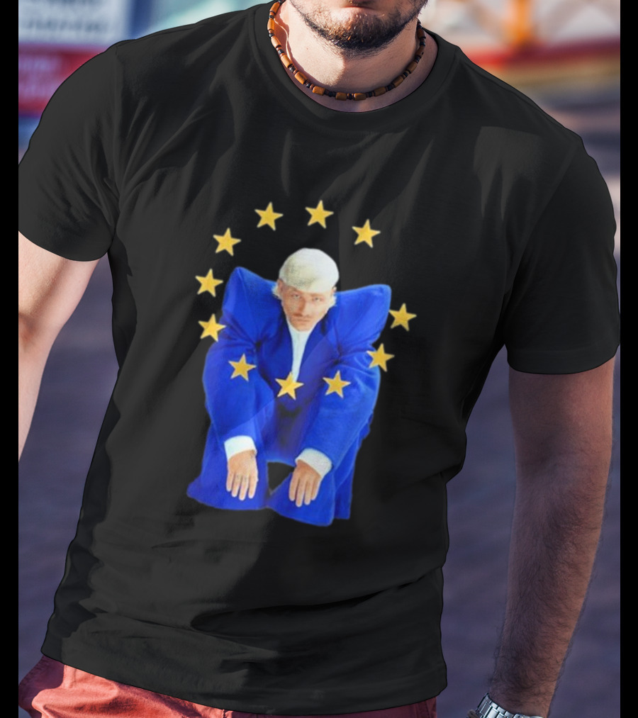 Justice For Joost Klein Blue Suit Stars European Unity T-Shirt