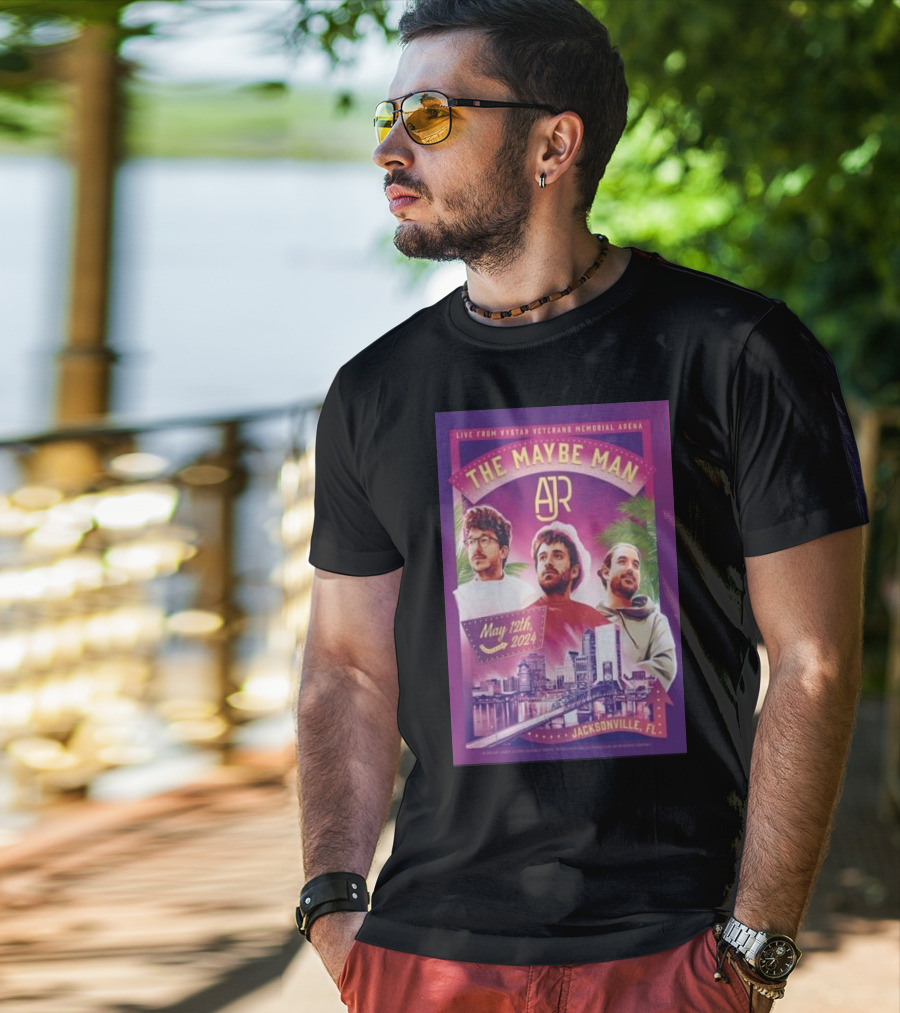 LIVE FROM VYSTAR VETERANS MEMORIAL ARENA THE MAYBE MAN AJR JACKSONVILLE FL MAY 12TH T-Shirt