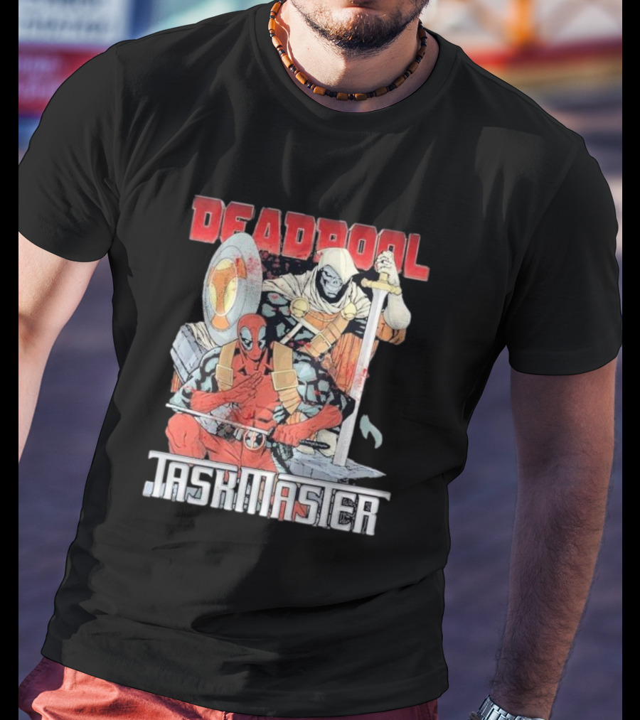Deadpool Taskmaster Marvel Studio No More Jokes T-Shirt
