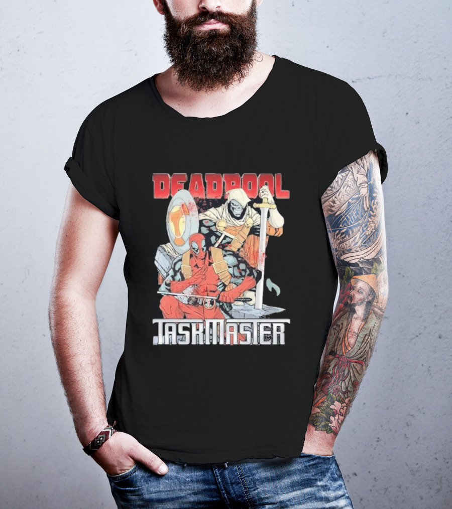 Deadpool Taskmaster Marvel Studio No More Jokes T-Shirt