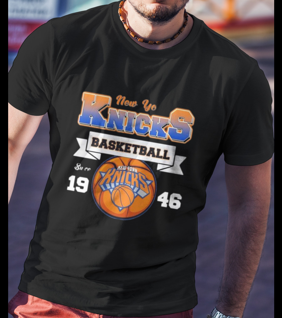 New York Knicks Basketball Since 1946 NBA T-Shirt