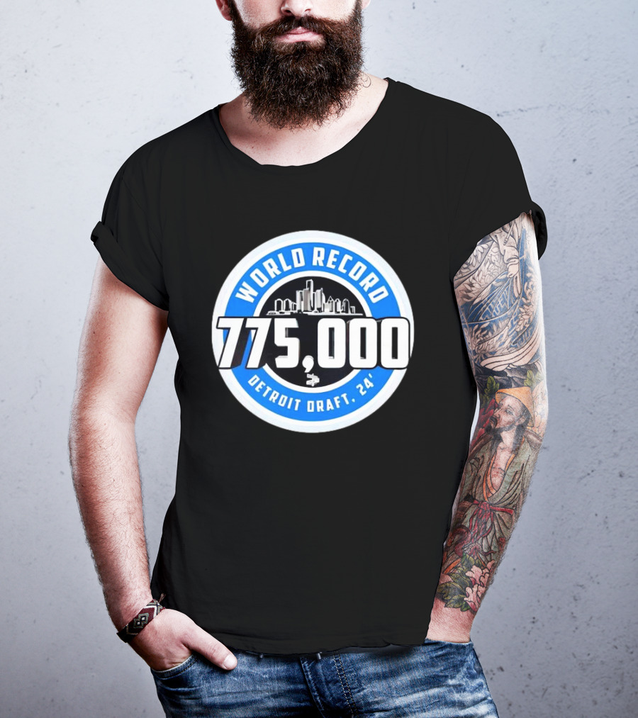 World Record 775000 Detroit Draft 24' T-Shirt