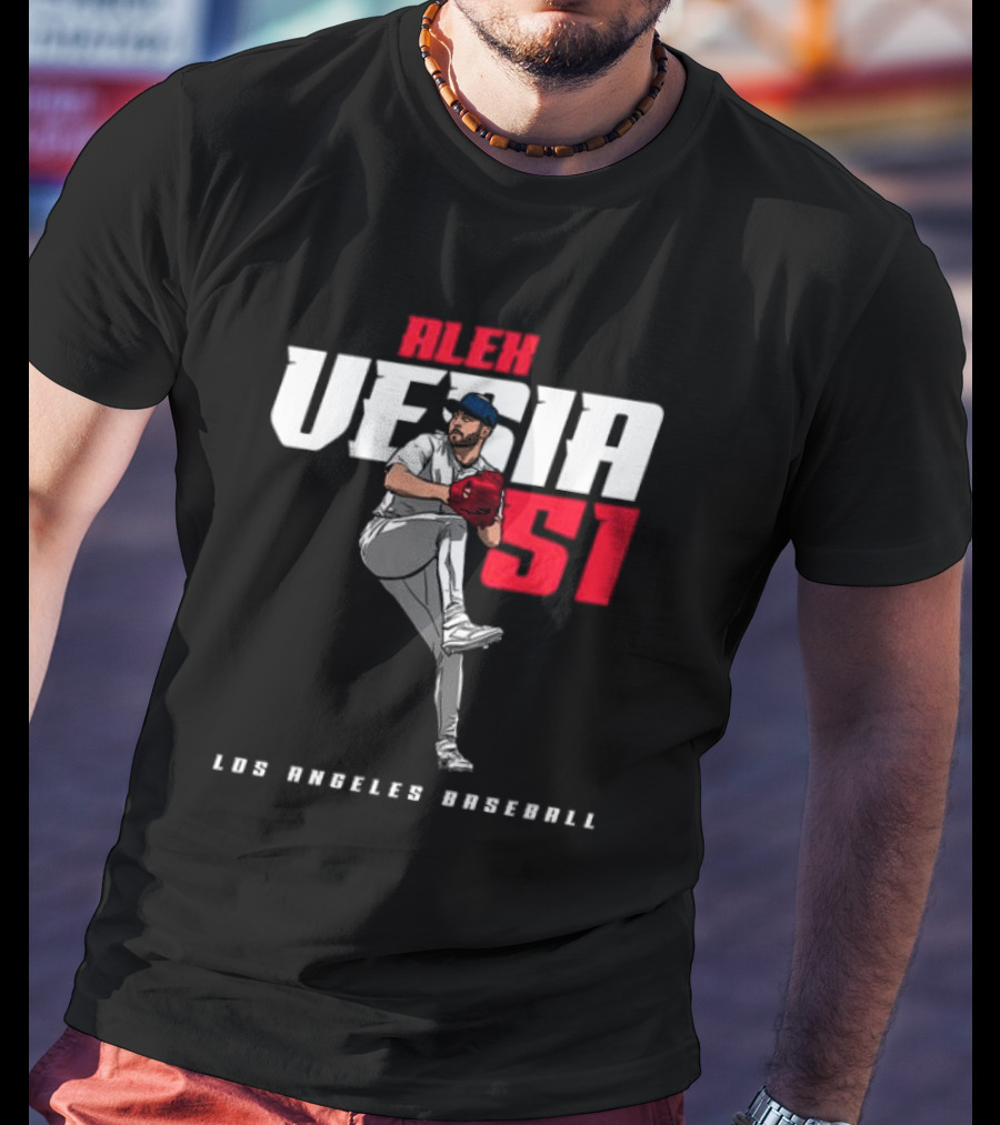 Alex Vesia #51 Los Angeles Baseball Player Dodgers T-Shirt