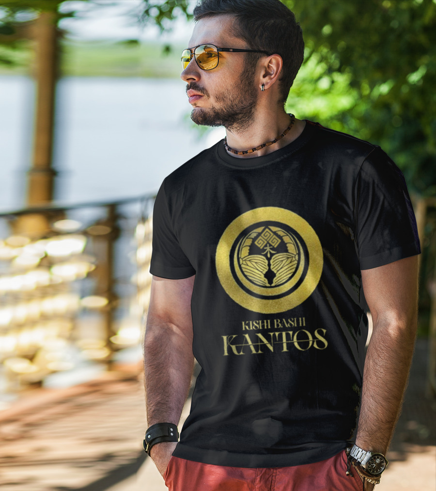 Kishi Bashi Kantos Gold Emblem T-Shirt