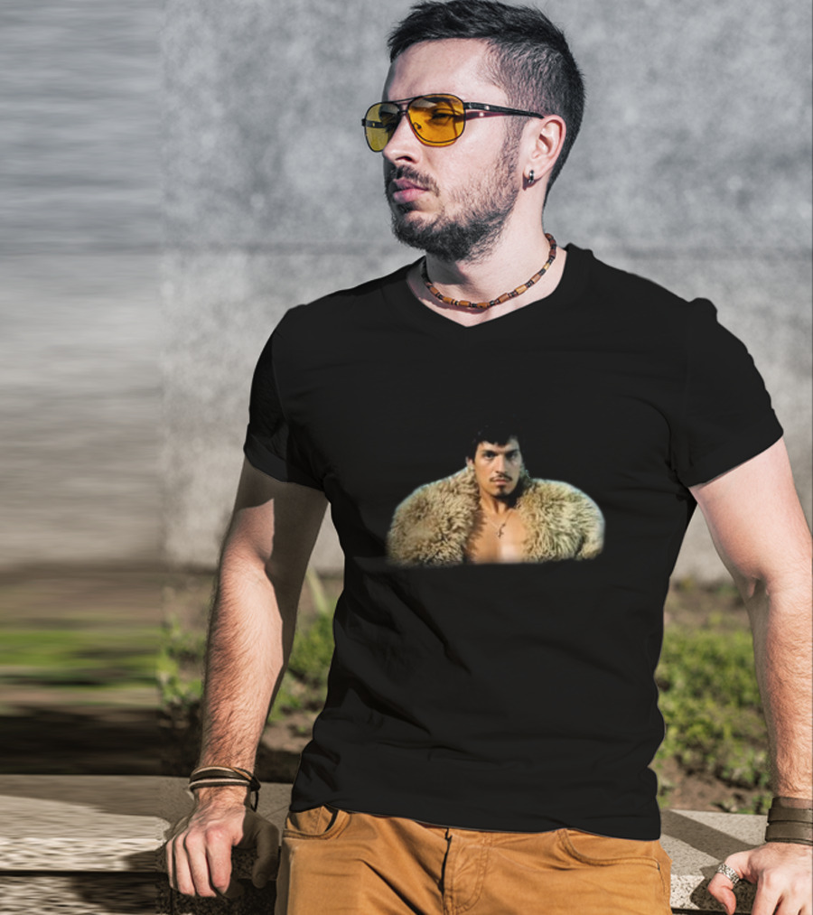 Omar Apollo God Said No Fur Coat T-Shirt