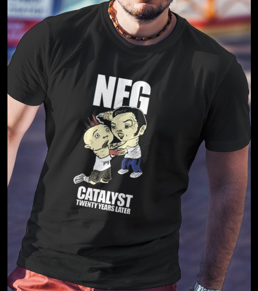 NFG Catalyst Twenty Years Later Cartoon Style Characters T-Shirt