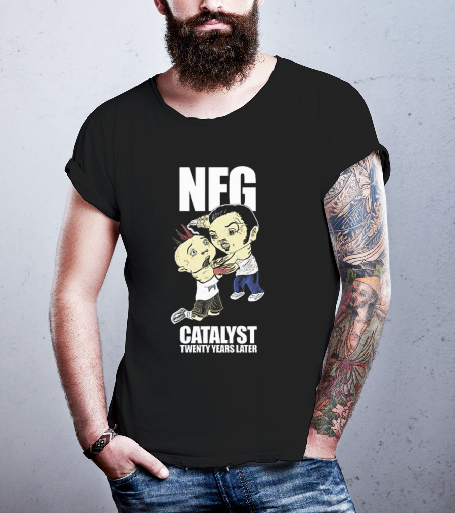 NFG Catalyst Twenty Years Later Cartoon Style Characters T-Shirt