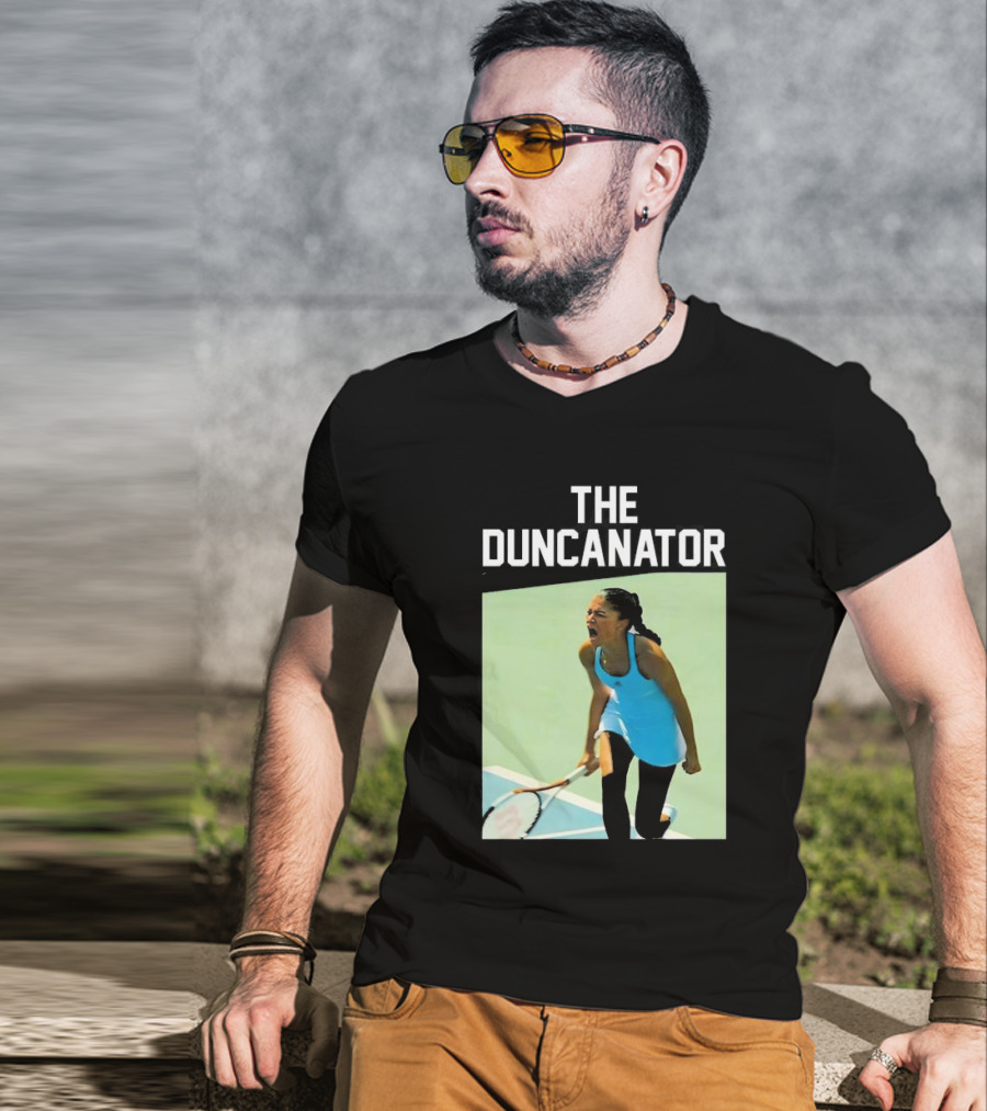 The Duncanator Challengers Zendaya Tashi Duncan Tennis Court Victory T-Shirt